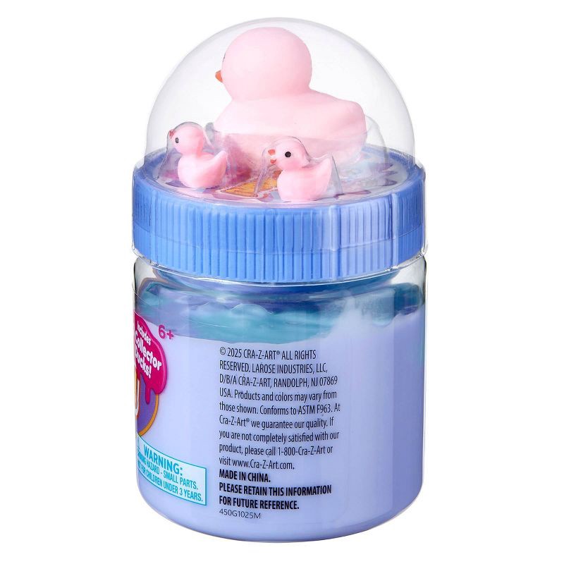slide 6 of 8, Cra-Z-Slimy Perm Purple Slime Pink Duck, 1 ct