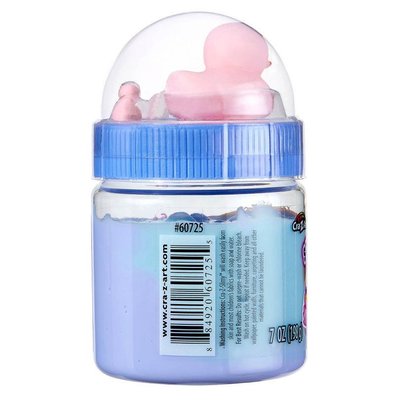 slide 8 of 8, Cra-Z-Slimy Perm Purple Slime Pink Duck, 1 ct
