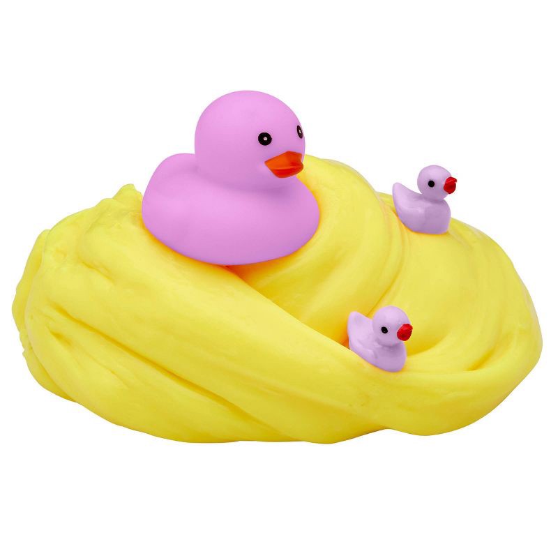 slide 4 of 8, Cra-Z-Slimy Perm Yellow Slime Purple Duck, 1 ct