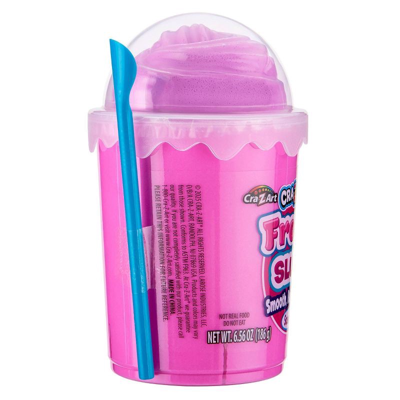 slide 6 of 8, Cra-Z-Slimy Perm Pink Frosty Drink: Creative Educational Slime, 8 oz, Single Piece, 8 oz