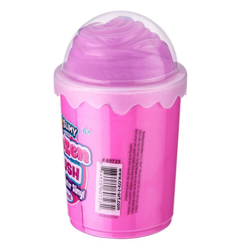 slide 8 of 8, Cra-Z-Slimy Perm Pink Frosty Drink: Creative Educational Slime, 8 oz, Single Piece, 8 oz