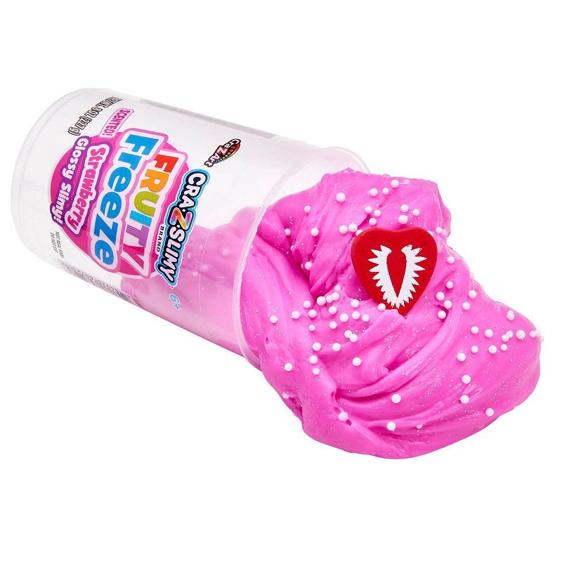 slide 4 of 8, Cra-Z-Slimy Perm Strawberry Pink Drink, 1 ct