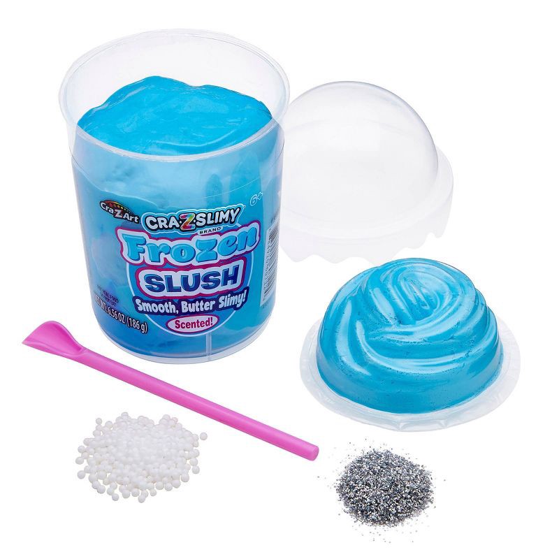 slide 3 of 9, Cra-Z-Slimy Perm Blue Frosty Drink, 1 ct