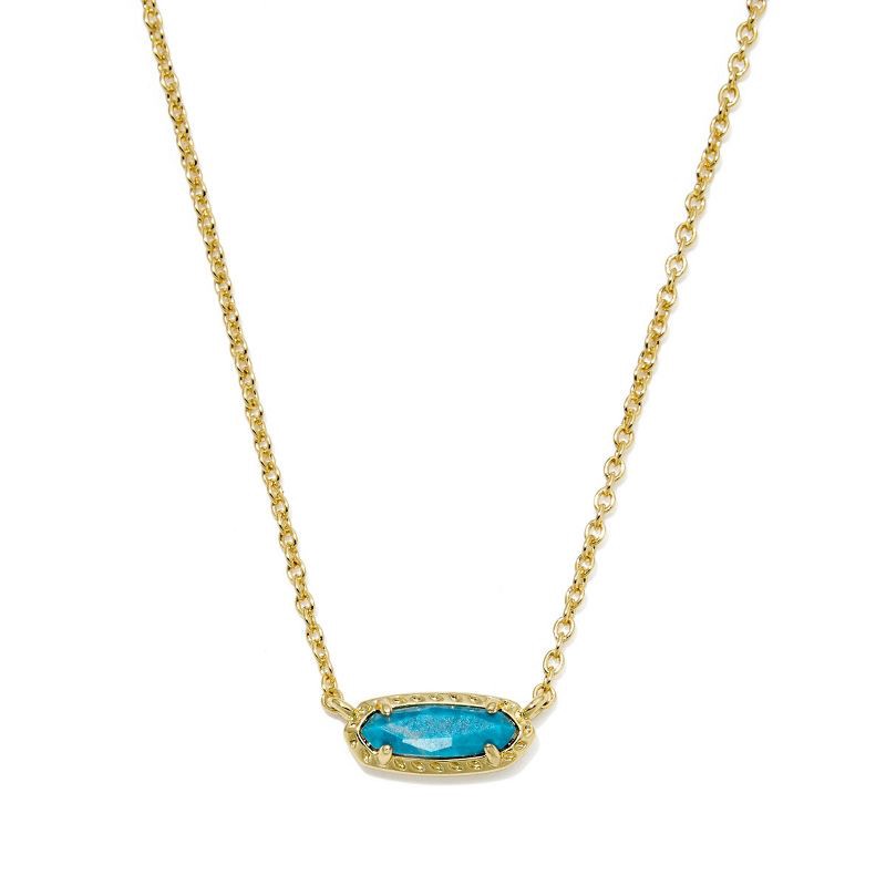 slide 2 of 2, Kendra Scott Emma Pendant Necklace - Blue, 1 ct