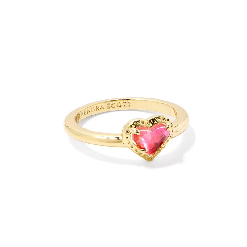 slide 2 of 3, Kendra Scott Anna Band Ring - Red Tigers Eye 8, 1 ct