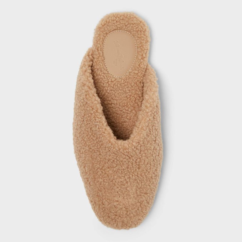 slide 3 of 4, Women's Cozy Alpine Kylar Mule Slippers - Universal Thread™ Tan 8, 1 ct