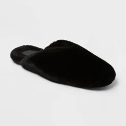 Women's Cozy Alpine Kylar Mule Slippers - Universal Thread™ Black 7