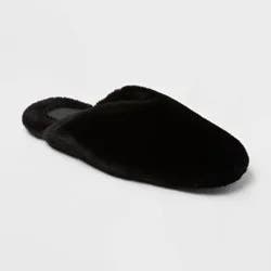 Women's Cozy Alpine Kylar Mule Slippers - Universal Thread™ Black 8