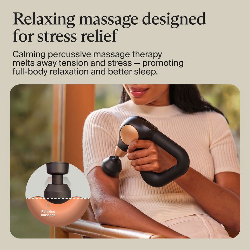 slide 3 of 13, Therabody Theragun Sense (2nd Generation) Massage Gun - Relaxing Massage with Built-In Guided Routines, 1 ct