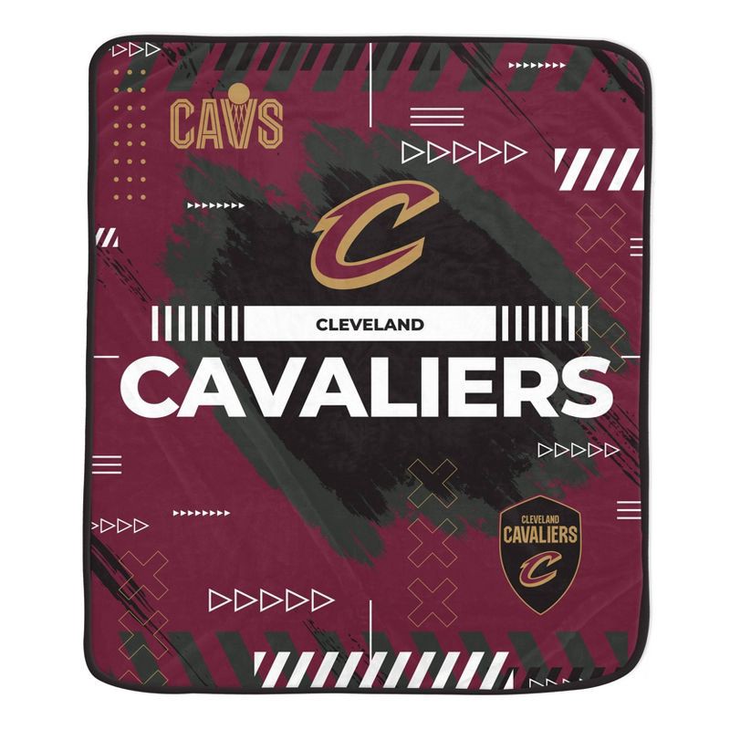slide 1 of 2, NBA Cleveland Cavaliers 50"x60" Game Tech Ultra Soft Blanket, 1 ct