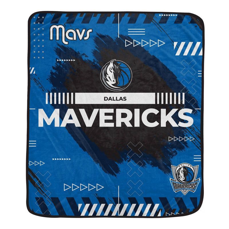 slide 1 of 2, NBA Dallas Mavericks 50"x60" Game Tech Ultra Soft Blanket, 1 ct