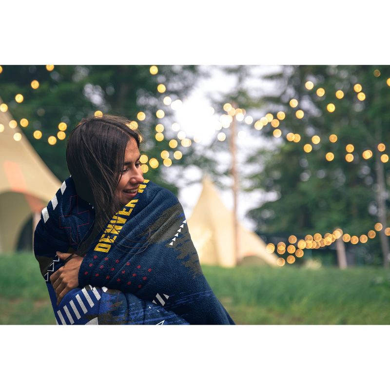 slide 2 of 2, NBA Denver Nuggets 50"x60" Game Tech Ultra Soft Blanket, 1 ct