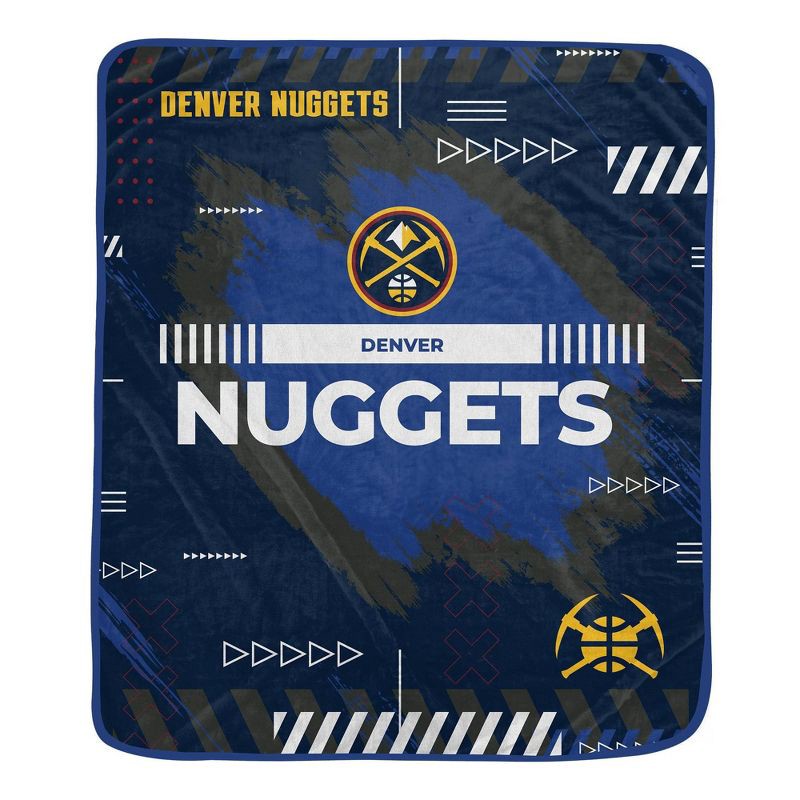 slide 1 of 2, NBA Denver Nuggets 50"x60" Game Tech Ultra Soft Blanket, 1 ct