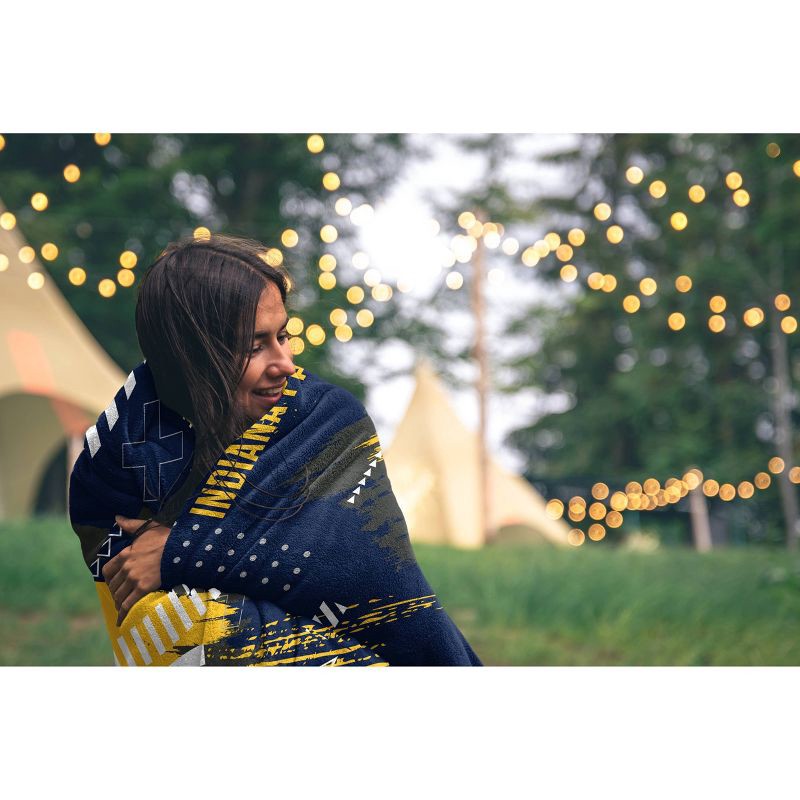 slide 2 of 2, NBA Indiana Pacers 50"x60" Game Tech Ultra Soft Blanket, 1 ct