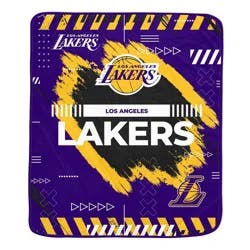 NBA Los Angeles Lakers 50"x60" Game Tech Ultra Soft Blanket