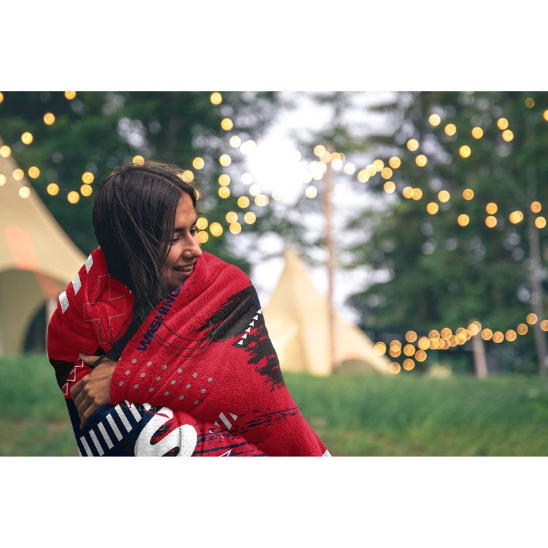 slide 2 of 2, NBA Washington Wizards 50"x60" Game Tech Ultra Soft Blanket, 1 ct