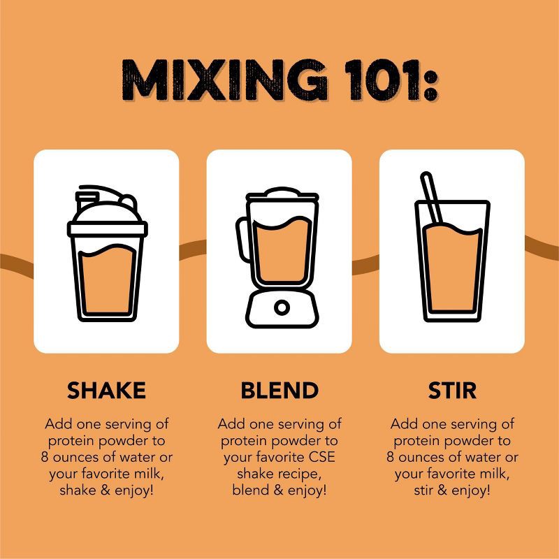 slide 4 of 9, Clean Simple Eats Protein Powder - Chocolate Peanut Butter - 1.2oz/1 Stick, 1.2 oz