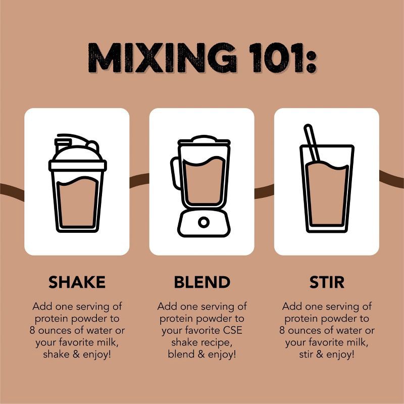 slide 4 of 9, Clean Simple Eats Protein Powder - Chocolate Brownie Batter - Whey Protein Isolate - 1.2oz/1 Stick, 1.2 oz