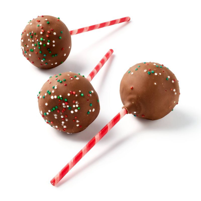 slide 3 of 3, Holiday Christmas Gingerbread Cake Pop 5.4oz/4ct - Favorite Day™, 5.4 oz, 4 ct