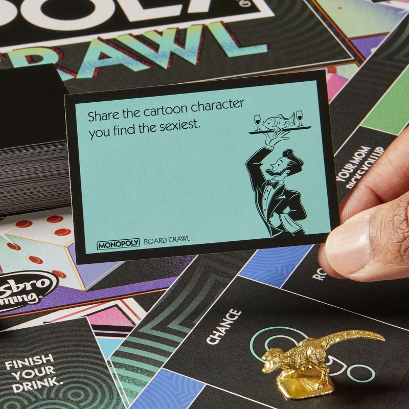 slide 8 of 15, Hasbro Gaming Monopoly Crawl Board Game, 1 ct