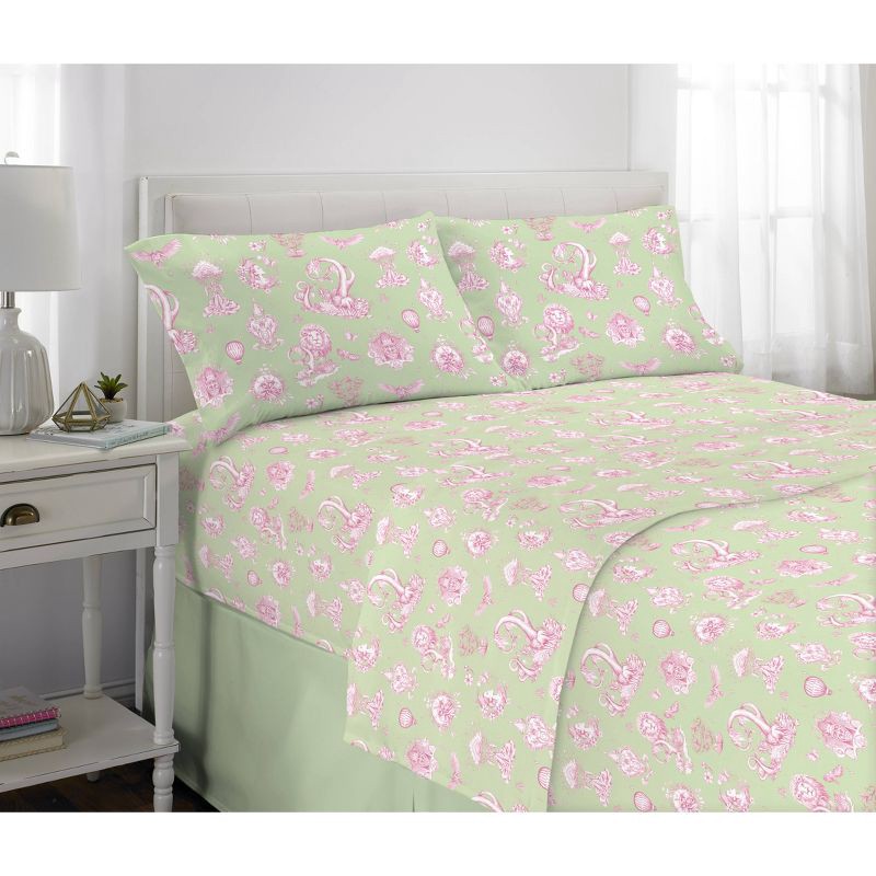 slide 2 of 5, Wicked: For Good x Katie Kime Full Sheet Set, 1 ct