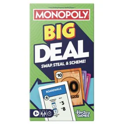 Monopoly Big Deal Card Game, Easter Basket Stuffers, Ages 8 and Up