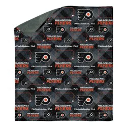 NHL Philadelphia Flyers 60"x70" Uplift Chenille Throw Blanket