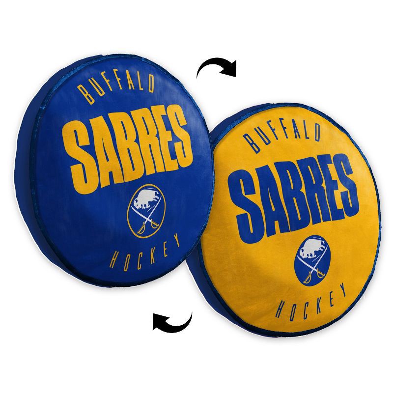 slide 3 of 3, NHL Buffalo Sabres 15" Title Cloud Pillow, 1 ct