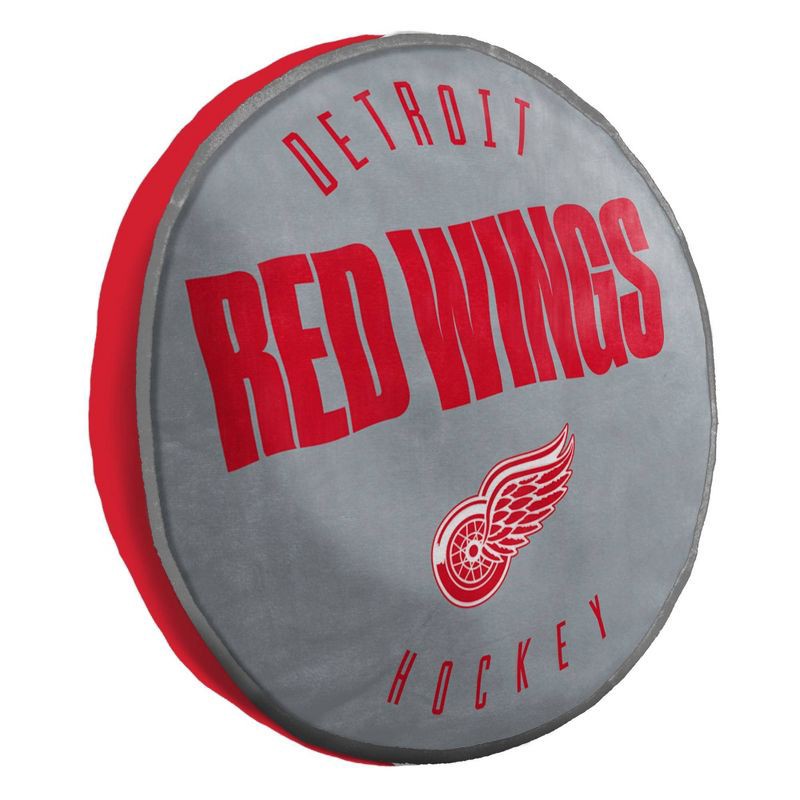 slide 2 of 3, NHL Detroit Red Wings 15" Title Cloud Pillow, 1 ct