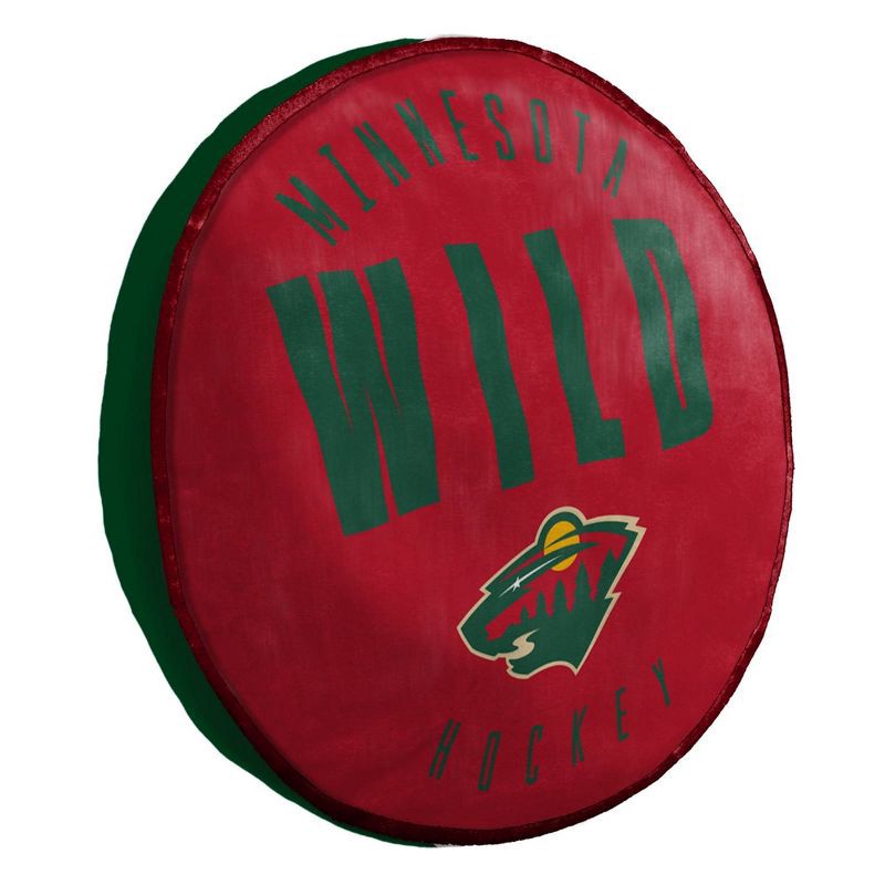 slide 2 of 3, NHL Minnesota Wild 15" Title Cloud Pillow, 1 ct