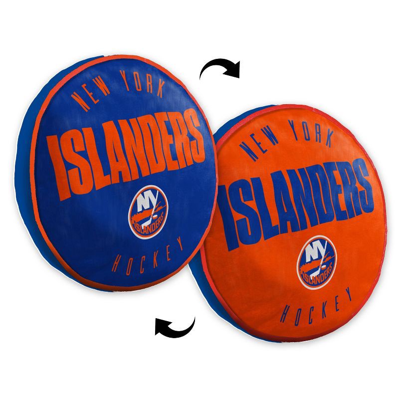 slide 3 of 3, NHL New York Islanders 15" Title Cloud Pillow, 1 ct