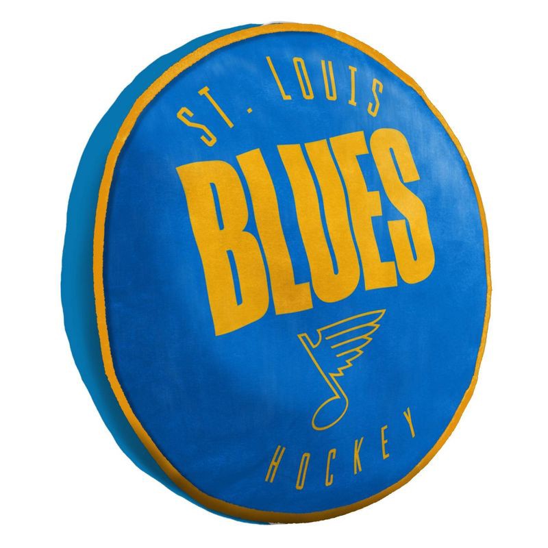 slide 1 of 3, NHL St. Louis Blues 15" Title Cloud Pillow, 1 ct
