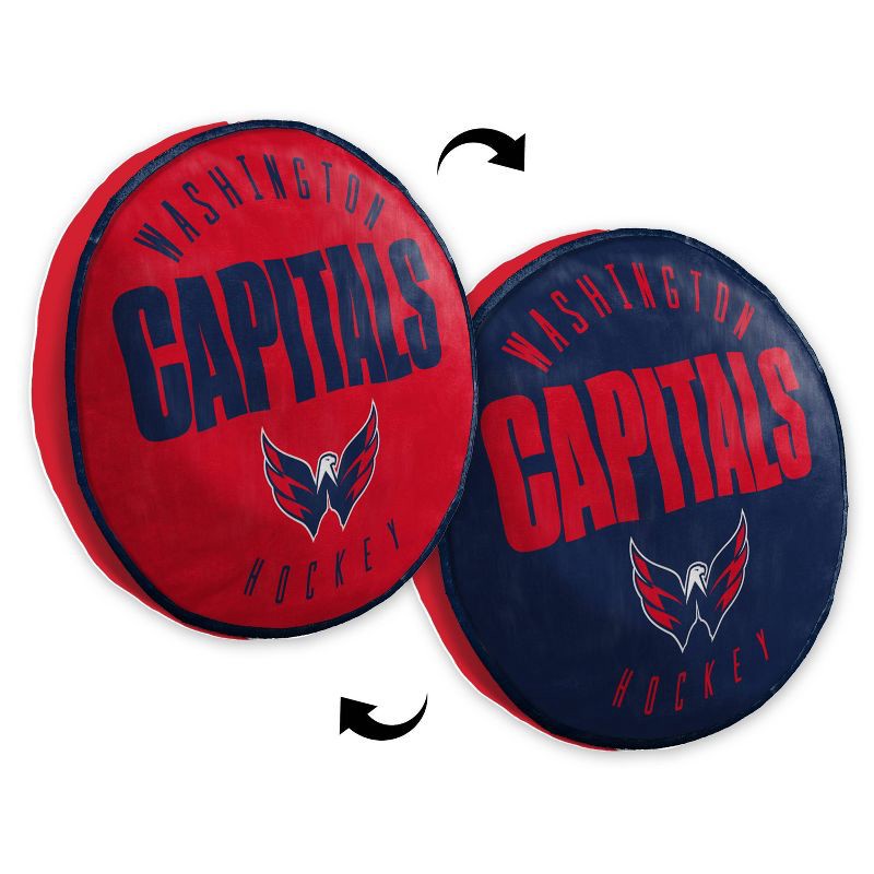 slide 3 of 3, NHL Washington Capitals 15" Title Cloud Pillow, 1 ct