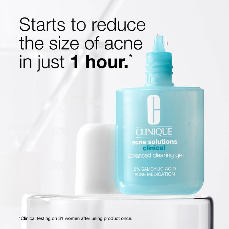 slide 3 of 9, Clinique Acne Solutions Clinical Advanced Clearing Gel - 0.34 fl oz - Ulta Beauty, 0.34 fl oz