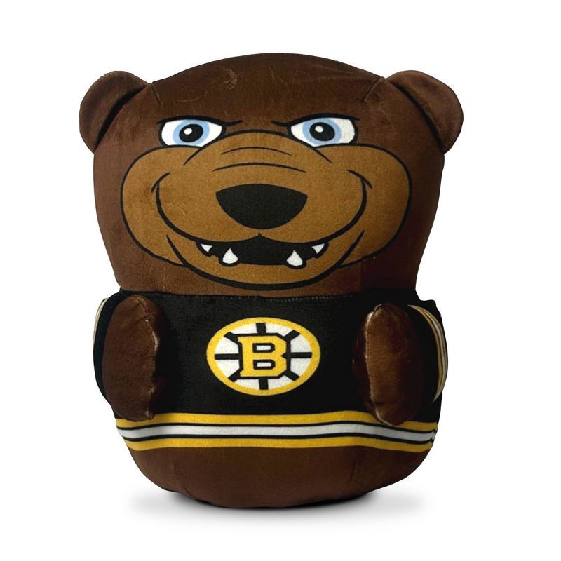 slide 2 of 3, NHL Boston Bruins Mascot Silk Touch Throw Blanket and Hugger, 1 ct