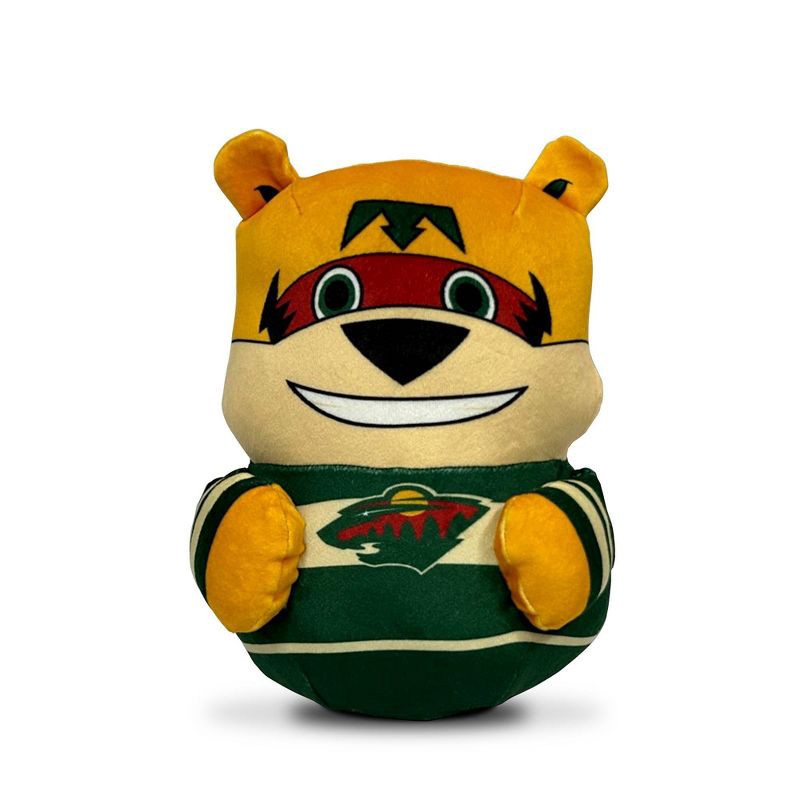 slide 2 of 3, NHL Minnesota Wild Mascot Silk Touch Throw Blanket and Hugger, 1 ct