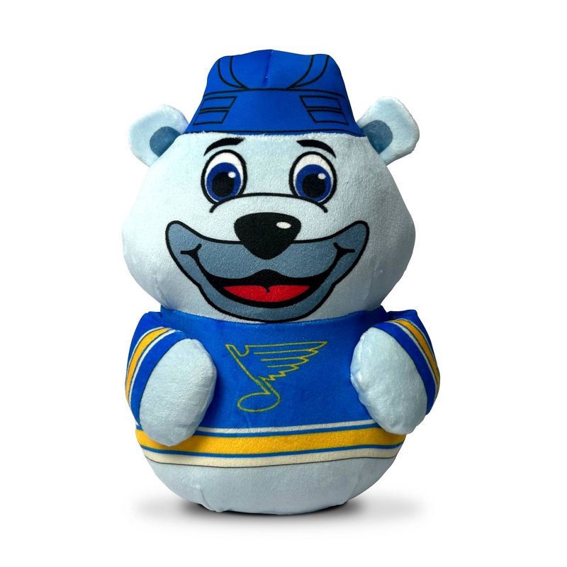 slide 2 of 3, NHL St. Louis Blues Mascot Silk Touch Throw Blanket and Hugger, 1 ct