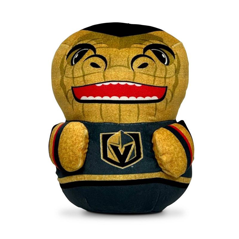 slide 2 of 3, NHL Vegas Golden Knights Mascot Silk Touch Throw Blanket and Hugger, 1 ct