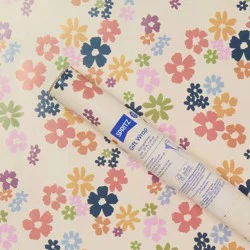 96"x30" Floral Gift Wrapping Paper Colorful - Spritz™