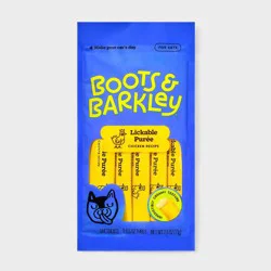 Lickable Puree Chicken Recipe Cat Treats - Boots & Barkley™ 2.5oz