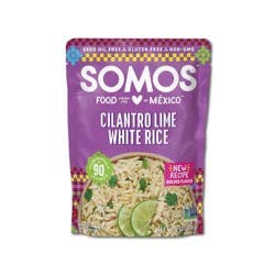 SOMOS FOODS Gluten Free Cilantro Lime White Rice - 8.8oz