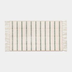 Spring Plaid Scatter Accent Rug - Pink/Green/Ivory - Threshold™