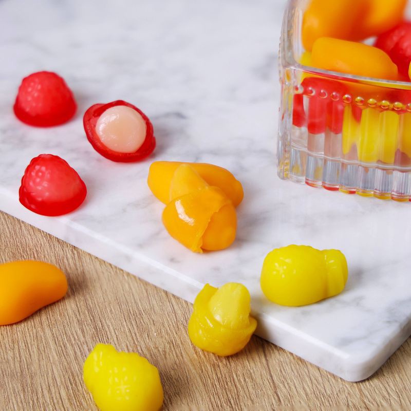 slide 8 of 8, AMOS Peelerz Gummy Assorted Fruit Candy Mix - 4.25oz, 4.25 oz