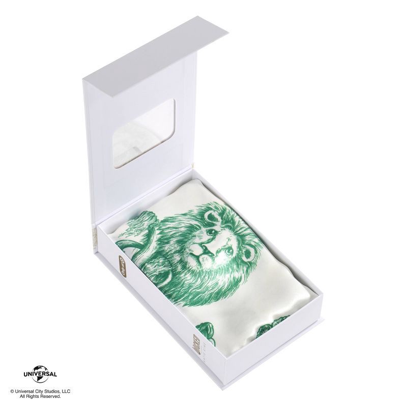 slide 7 of 10, Wicked: For Good x Katie Kime Blissy Standard 600 Thread Count Amazafying Pillowcase Green, 1 ct