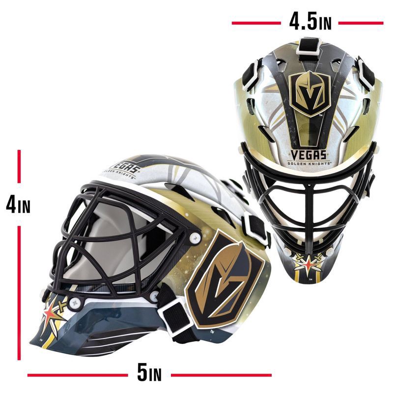 slide 3 of 8, NHL Vegas Golden Knights Mini Goalie Mask, 1 ct