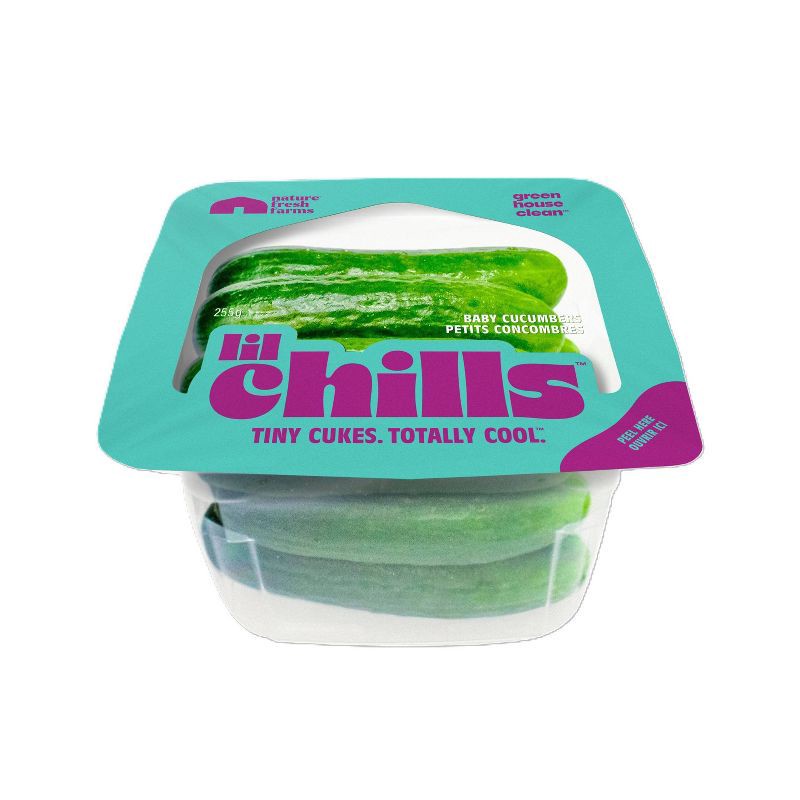 slide 5 of 5, Lil Chills Baby Cucumbers - 9oz, 9 oz