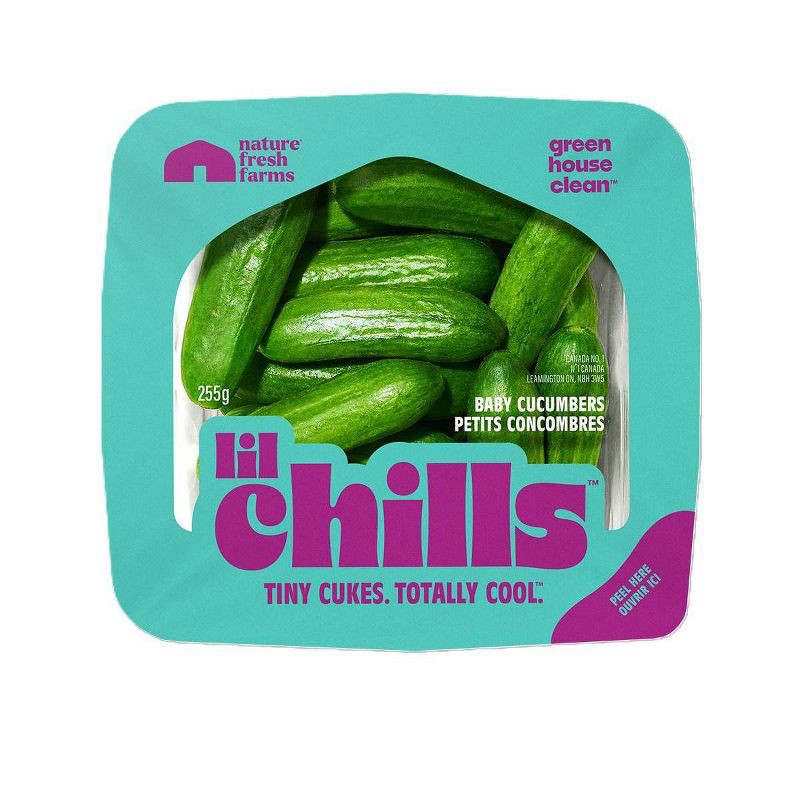 slide 1 of 5, Lil Chills Baby Cucumbers - 9oz, 9 oz