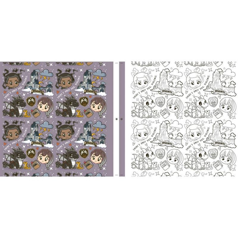 slide 3 of 5, Simon & Schuster Fourth Wing: The Official Coloring Book - Target Exclusive Edition - by Entangled (Hardcover), 1 ct