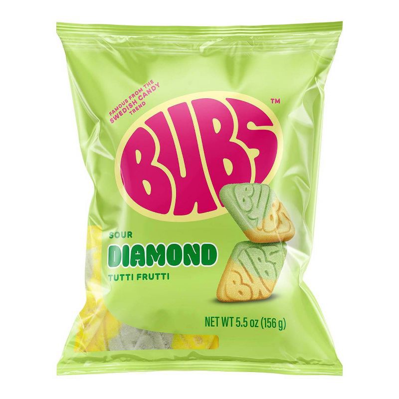slide 1 of 5, BUBS Swedish Candy Fruity Split, 1 ct