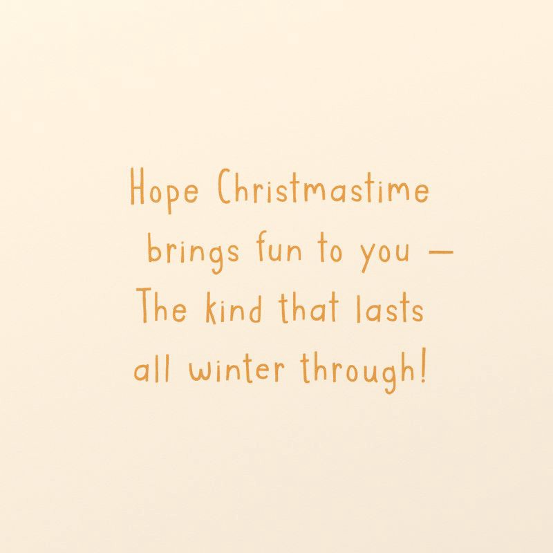 slide 3 of 4, Carlton Cards Christmas Card for Kids' 'Ho Ho Ho Jolly Santa' Includes Envelope, 1 ct